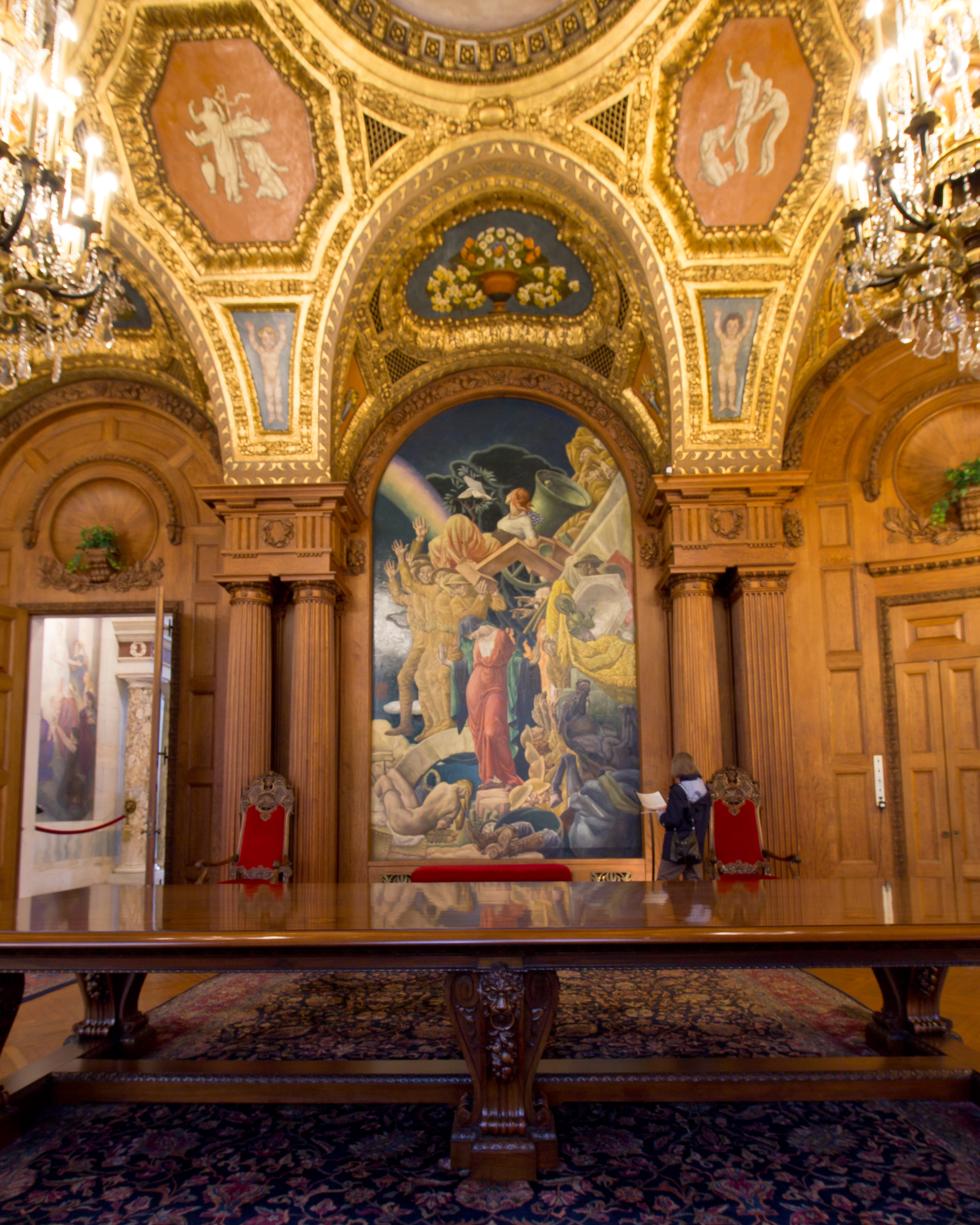 A mural by Eugene Francis Savage