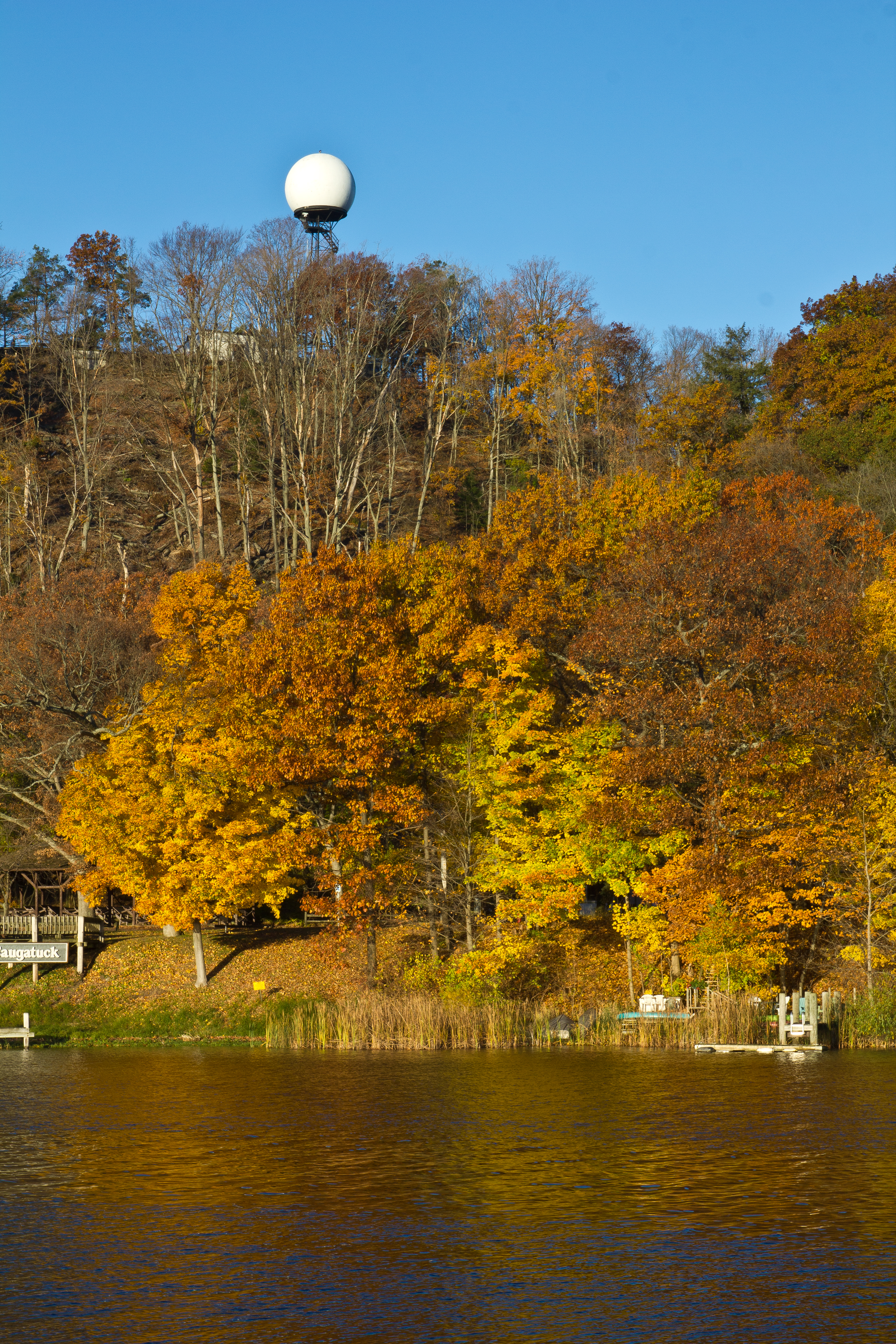 Mt. Baldhead from across the Kalamazoo River