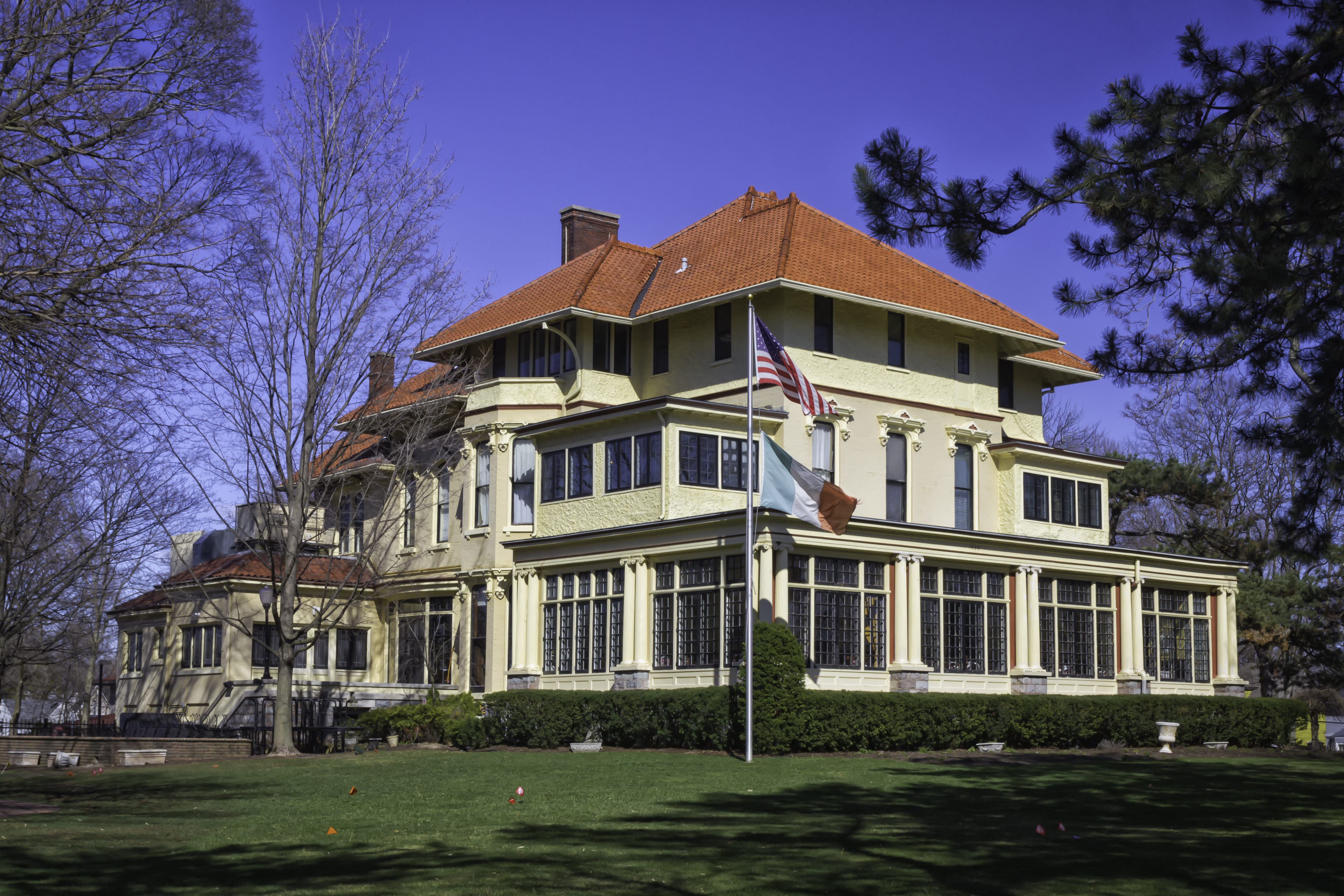 The Clark Mansion, now home to Mangiamo's