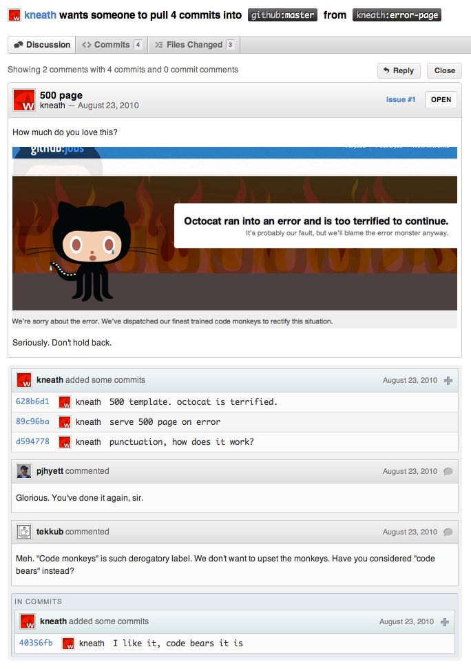 Pull Request Monkeyuser - Space Pattern Collection - Ultra HD Quality
