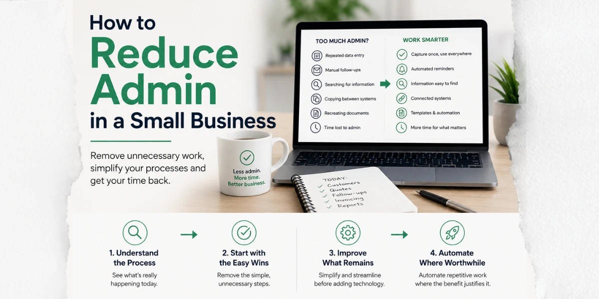 How to Reduce Admin for a Small Business
