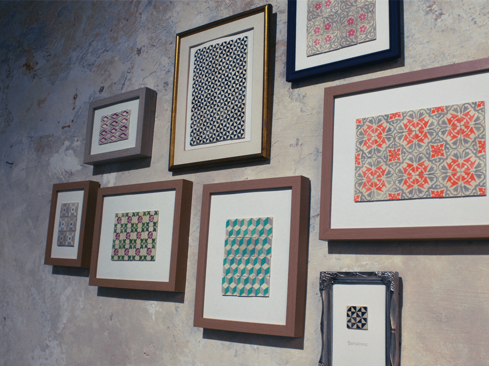 Inspired by Barcelona's mosaic by exhibitors