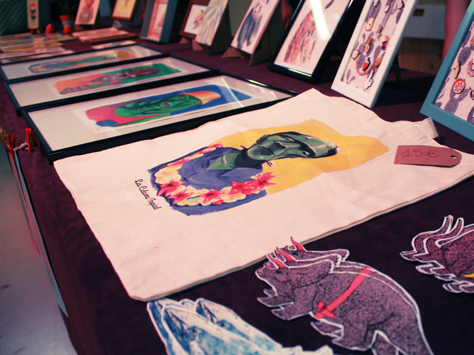 More vibrant Art by exhibitors