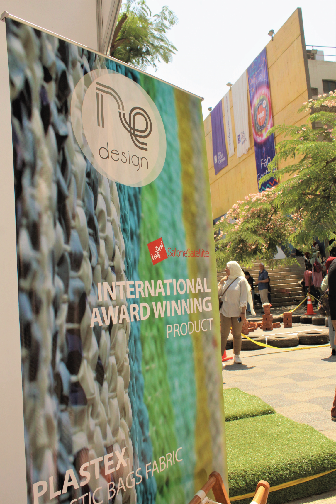 RE Design showcasing at FAB15 Festival in Egypt