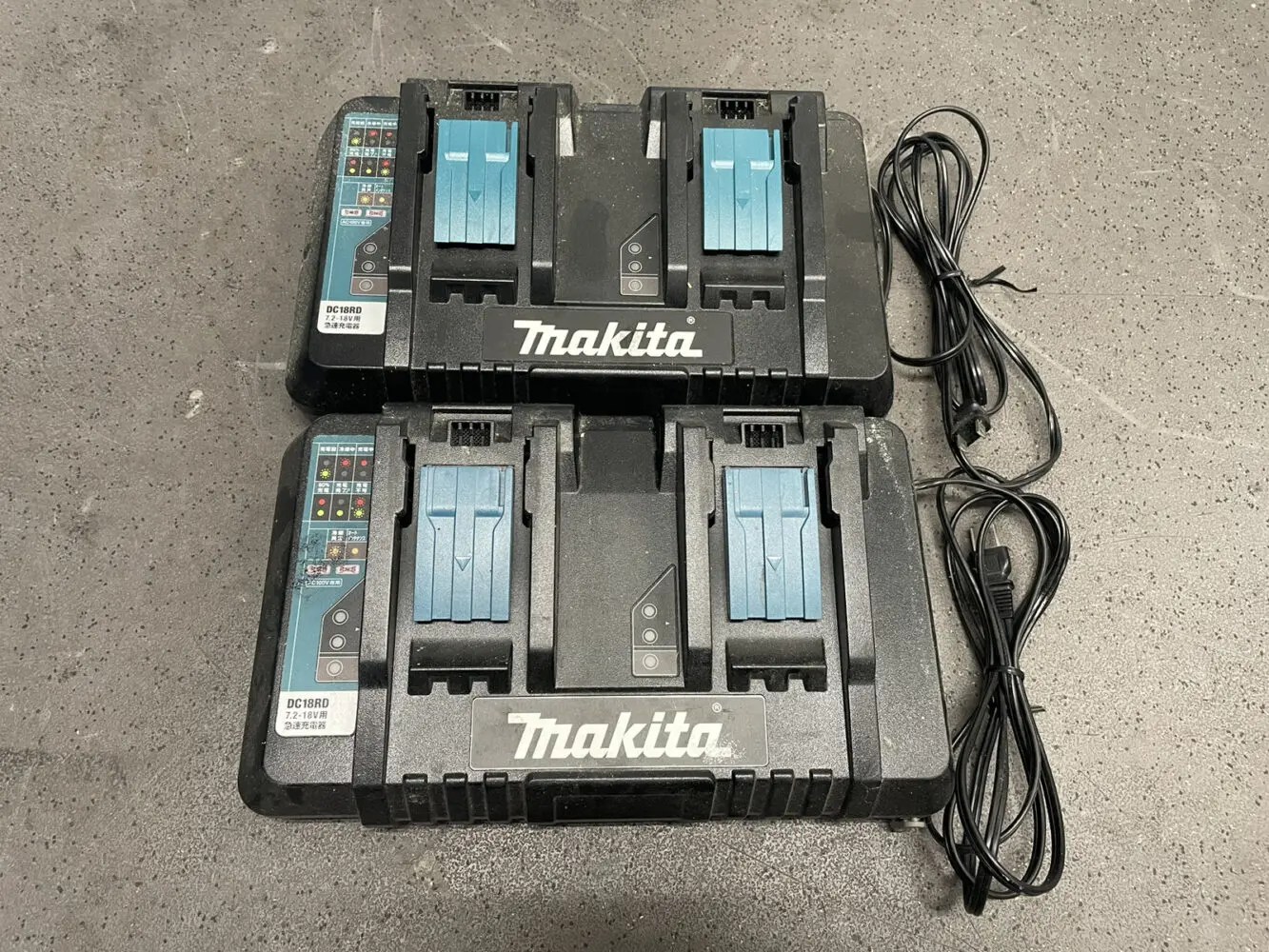 中古品］マキタの二口充電器 DC18RDを買取致しました。 | リツールリツール