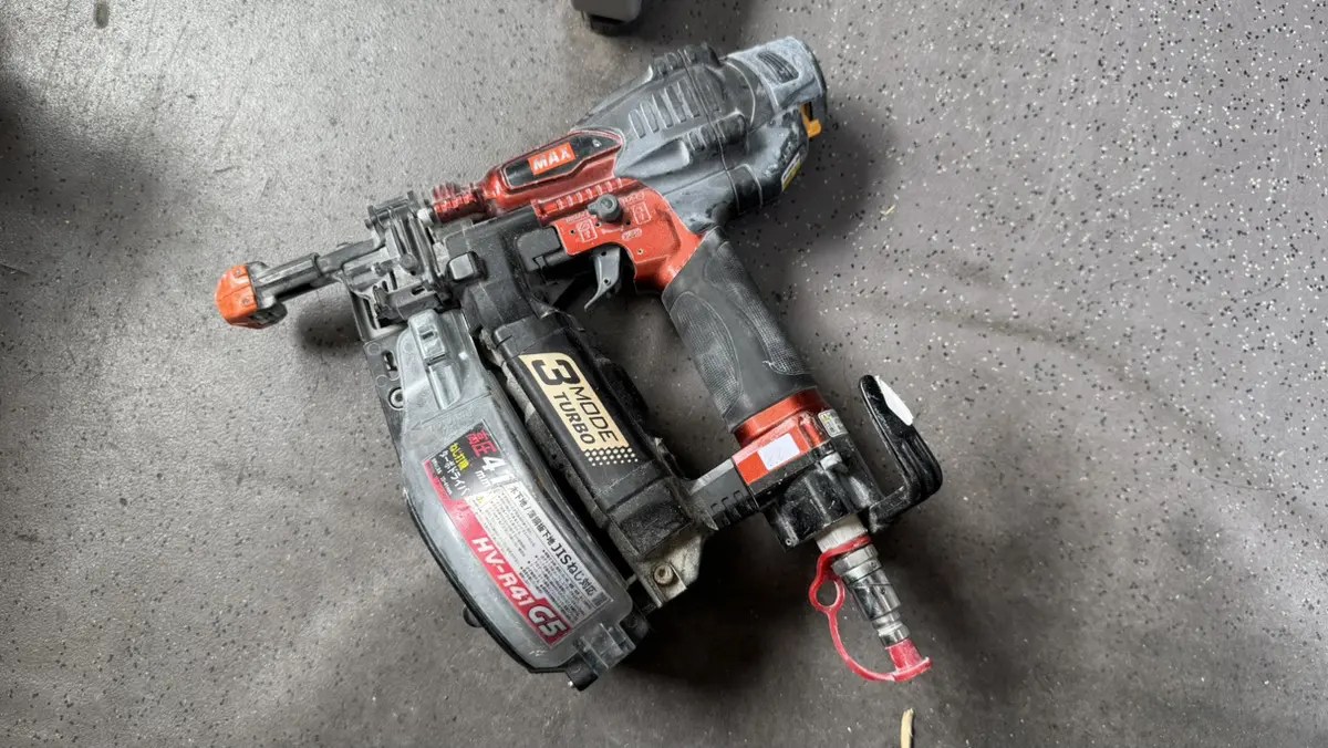 マックス(MAX)の高圧ターボドライバ HV-R41G5を買取させて頂きました 