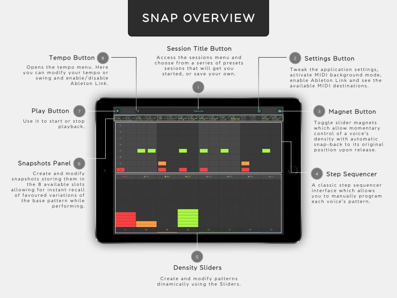Snap Reactable Legacy - 4K Vintage Patterns for Desktop