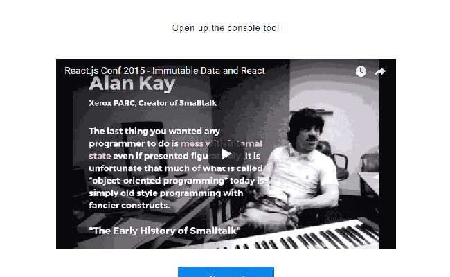 YouTube Player Component For React