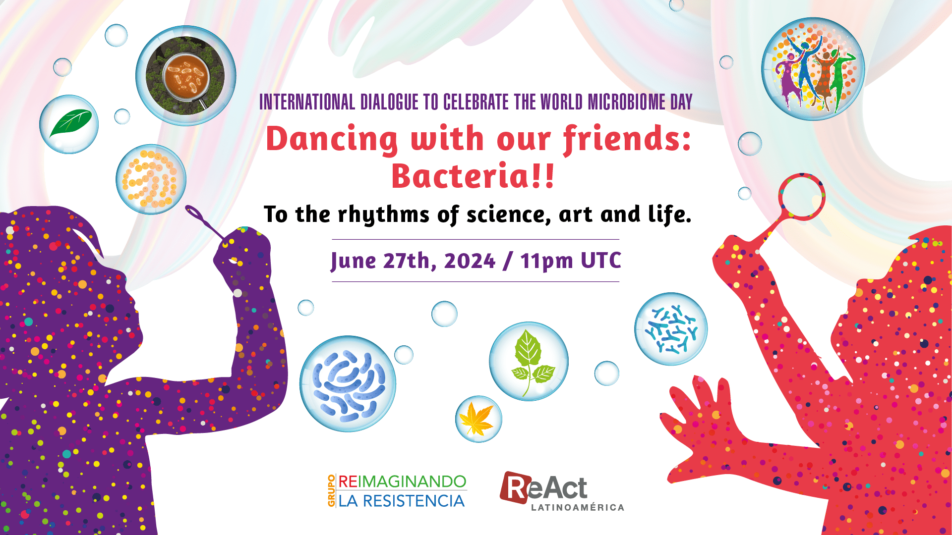 Dancing with bacteria
