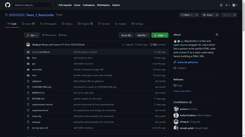 Reactonite - Best Minimal Designs in Mobile