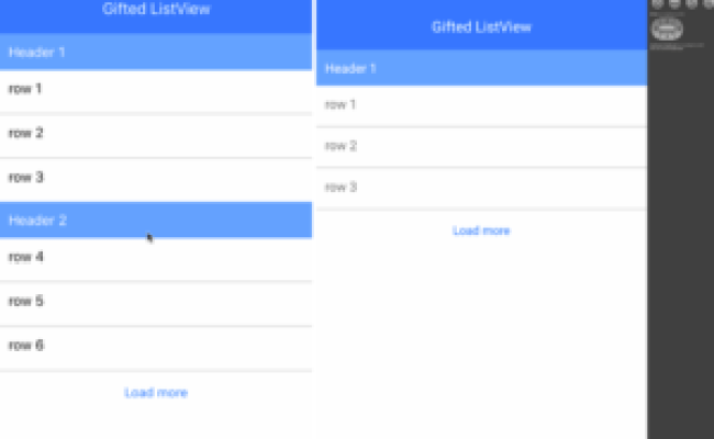 ListView With Pull To Refresh And Infinite Scrolling For React Native ...