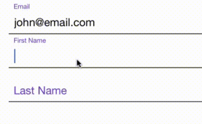 React Native Floating Label Component | Reactscript