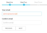 Responsive Reactjs Multistep Form Component - Mountain Background Collection - 4K Quality