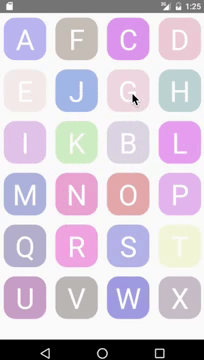 Sortable Grid View Component For React Native - Premium Dark Wallpaper Gallery - Ultra HD