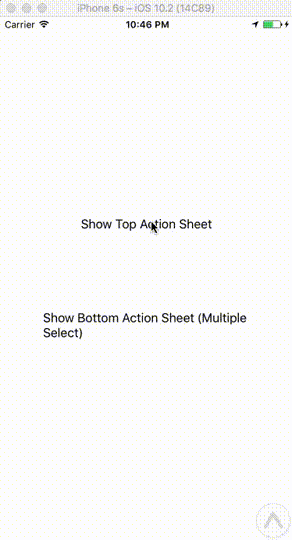 Bottom Action Sheet Component For React Native Reactscript - HD Dark Photos for Desktop