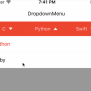 Easy Dropdown Menu For React Native | Reactscript