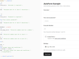 Automatic Form Builder Based On Shadcn Ui Autoform Reactscript