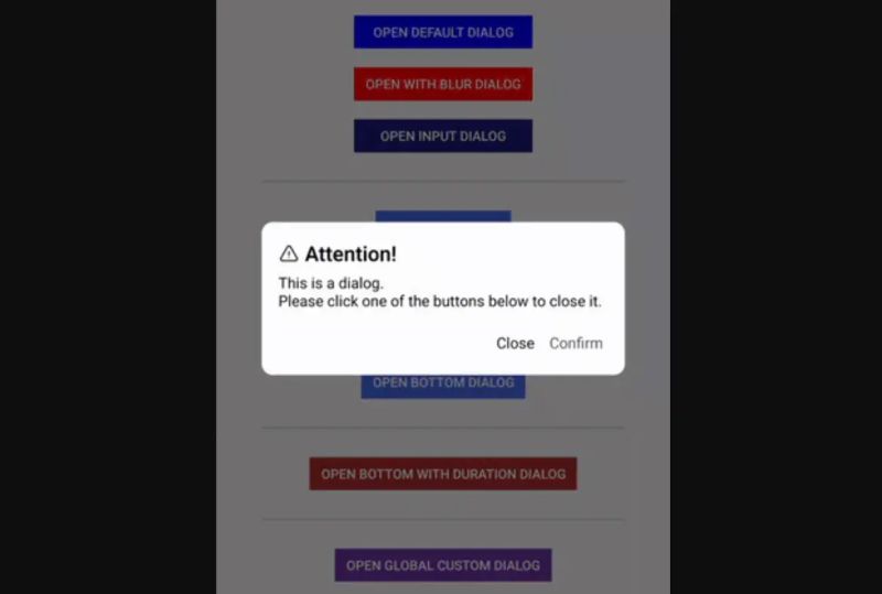 Alerts For React With Rich Configuration Options - Classic Nature Pattern - Retina