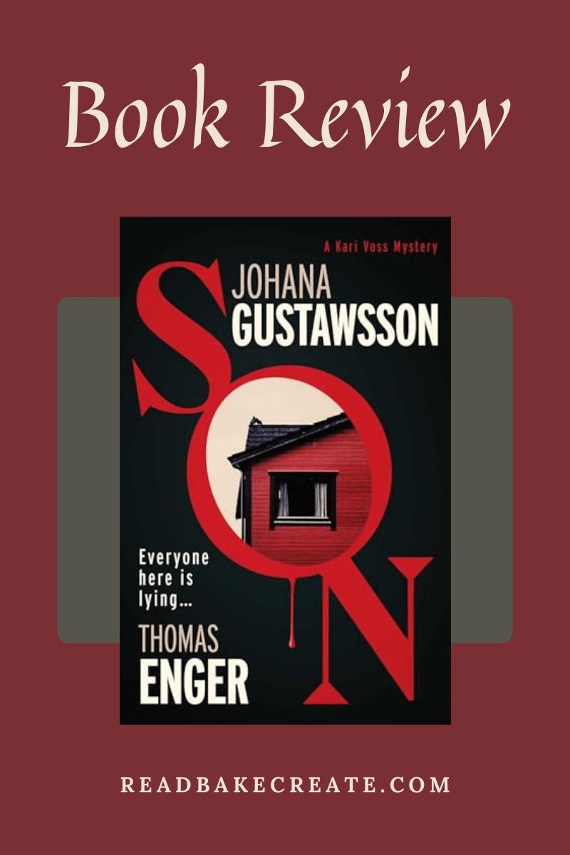 A cover image of SON by Thomas Enger and Johana Gustawsson for a book review.
