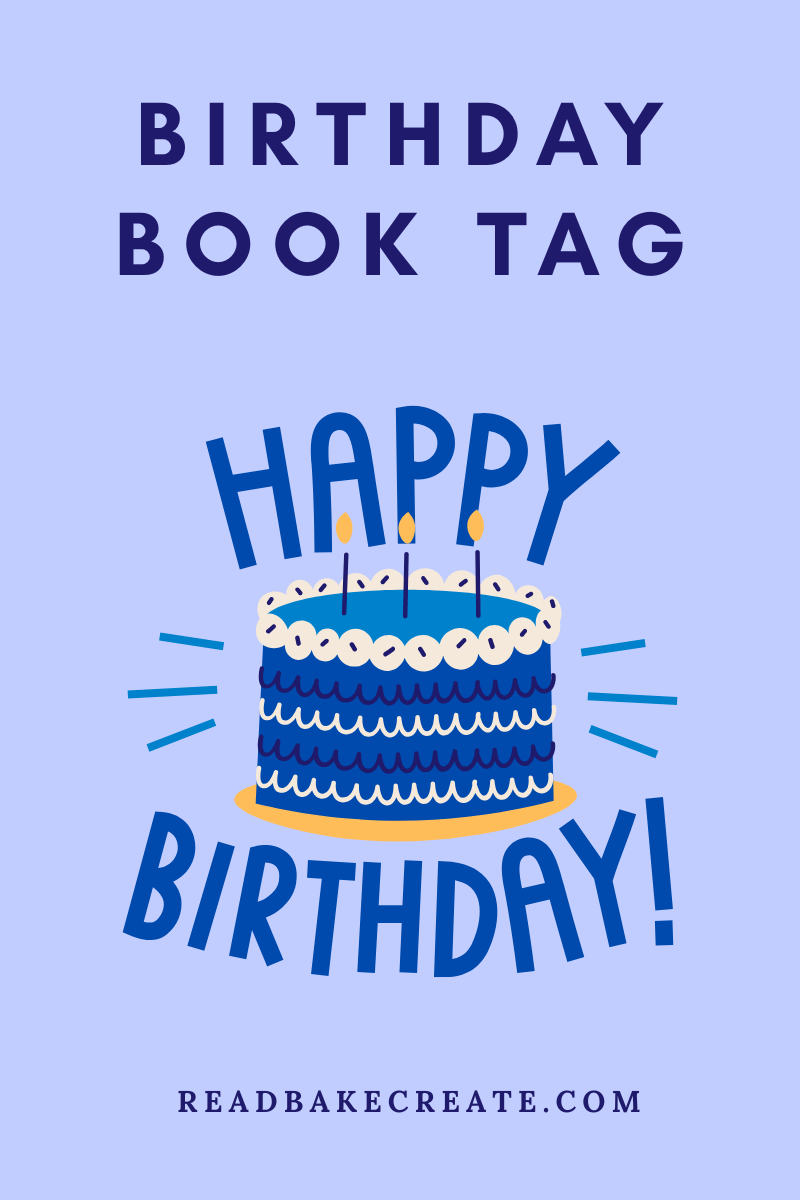 Birthday Book Tag! Happy 50th to Me!