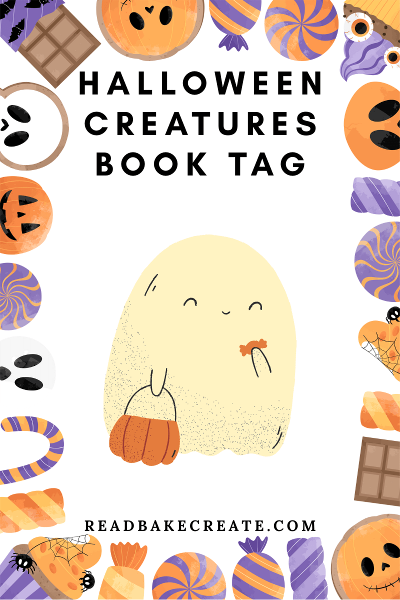 Halloween Creatures Book Tag 2025 Edition