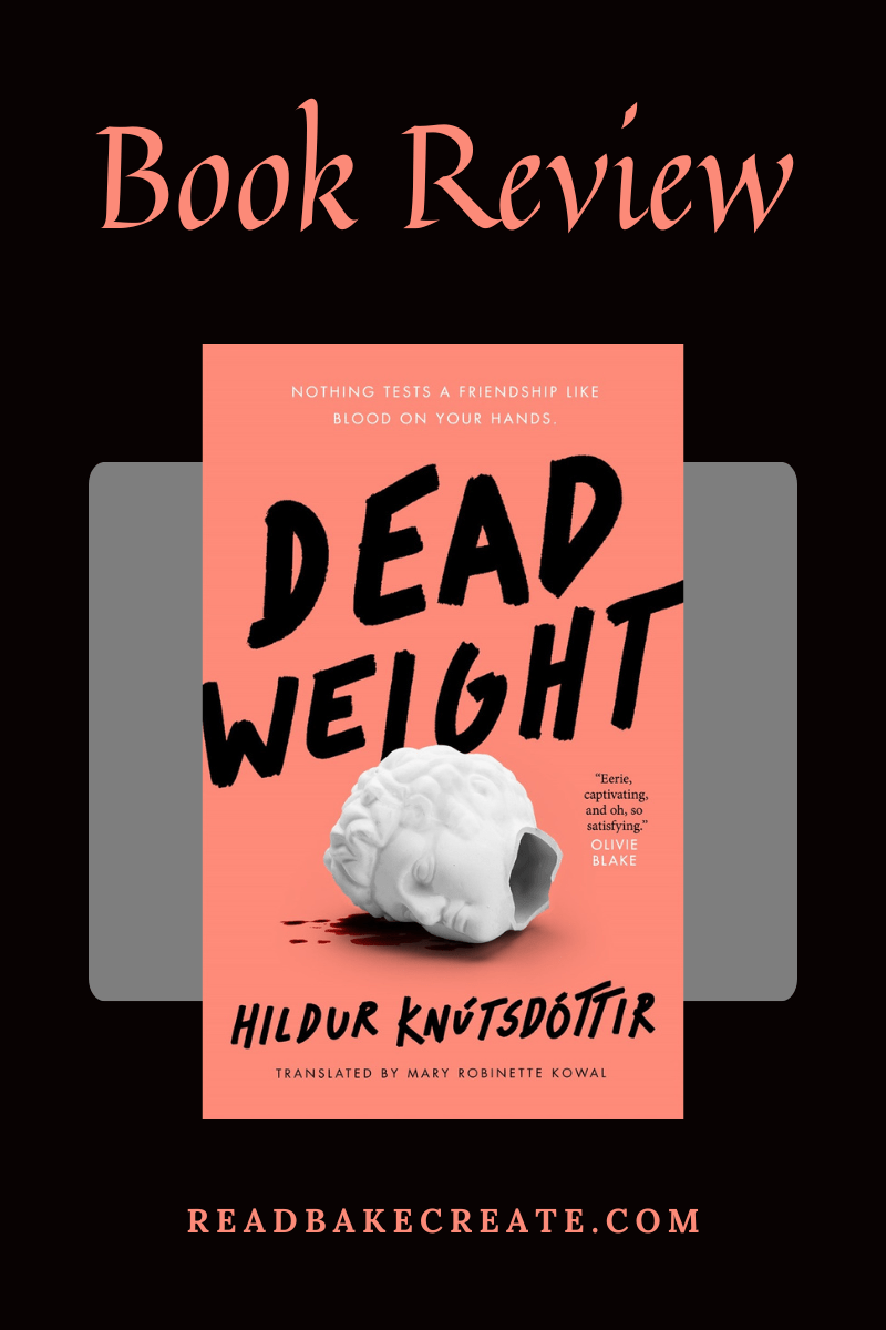 Cover image of Dead Weight by Hildur Knútsdóttir for a book review.