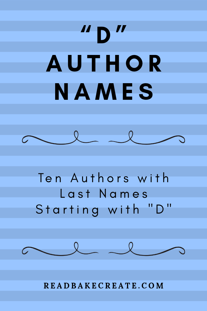 "D" Author Names: Alphabet Challenge