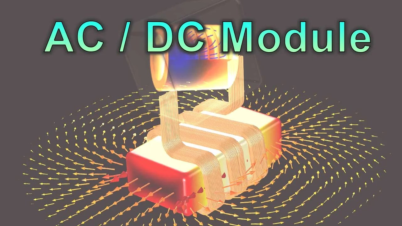 ac dc module comsol