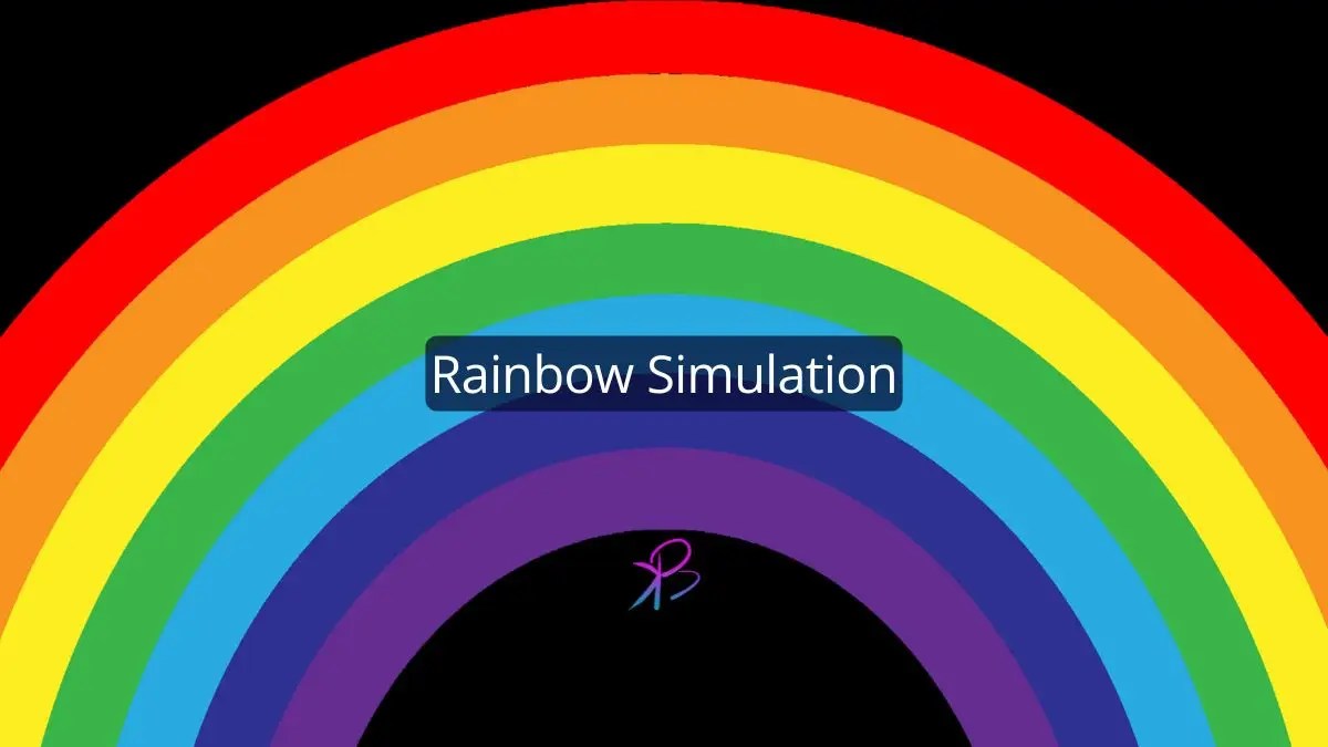 Rainbow Simulation
