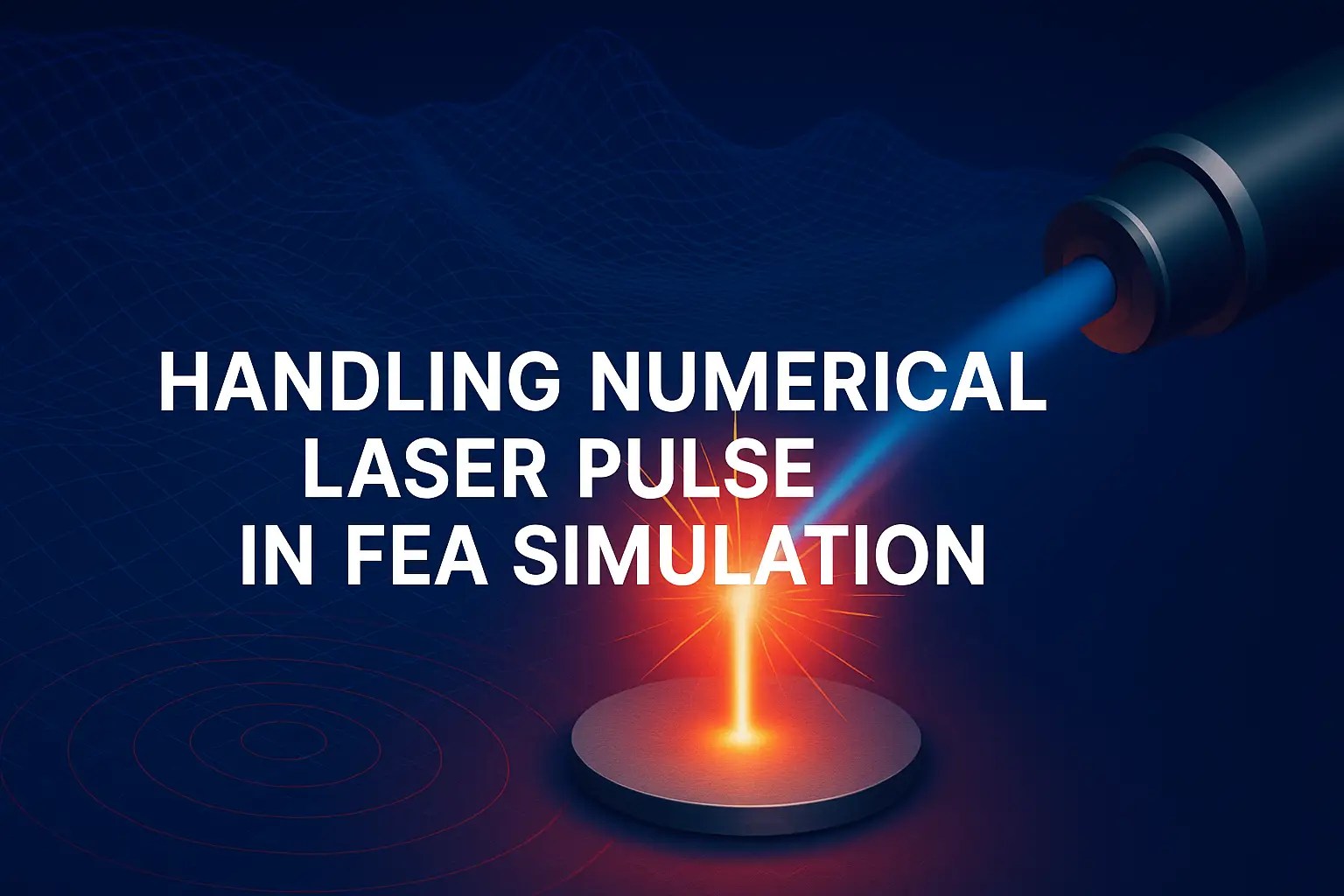 Handling Numerical Laser Pulse in FEA Simulation
