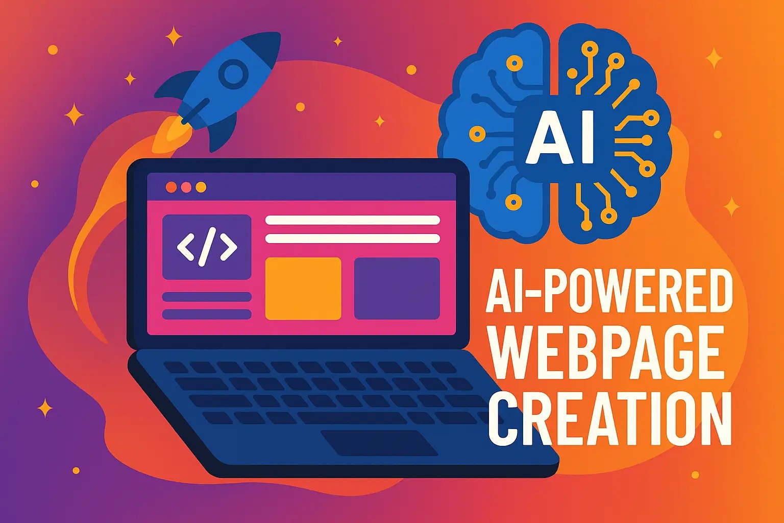 AI-powered webpage creator