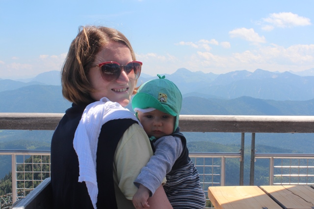 Der erste Aufstieg aufs Brauneck.