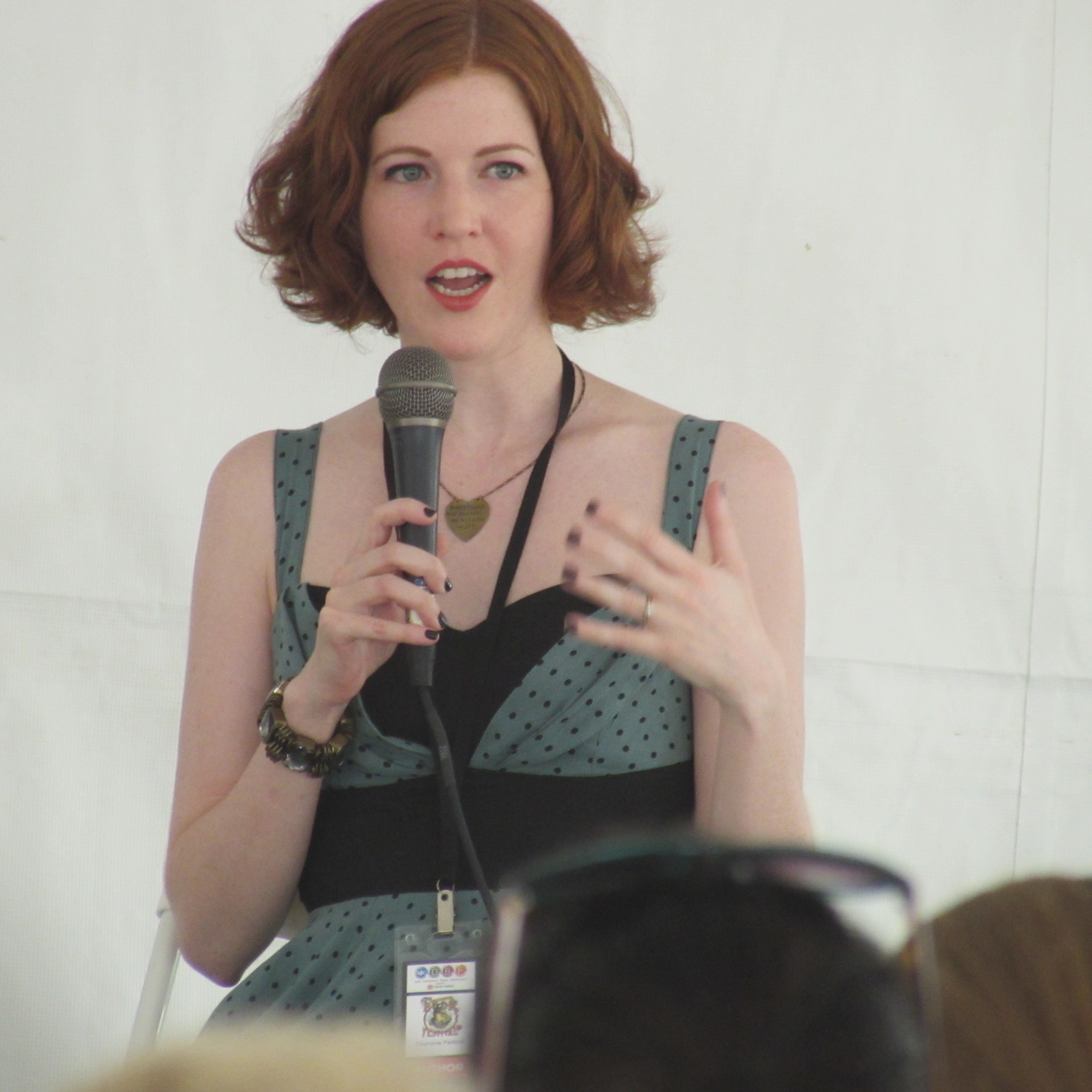 Stephanie Perkins speaking