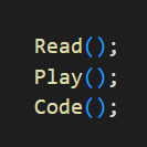 Read Play Code Logo