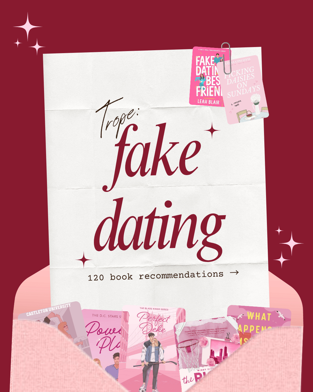 Trope: Fake Dating Romance Books