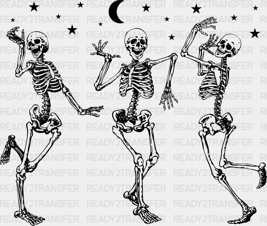 Skeleton Dance Dtf Transfer Ready2transfer - Premium Dark Photo Gallery - 4K