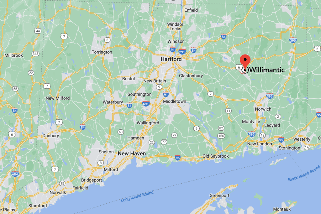 Exploring Windham CT A Map Lovers Guide RFG Graphics Willimantic Map 1024x683 