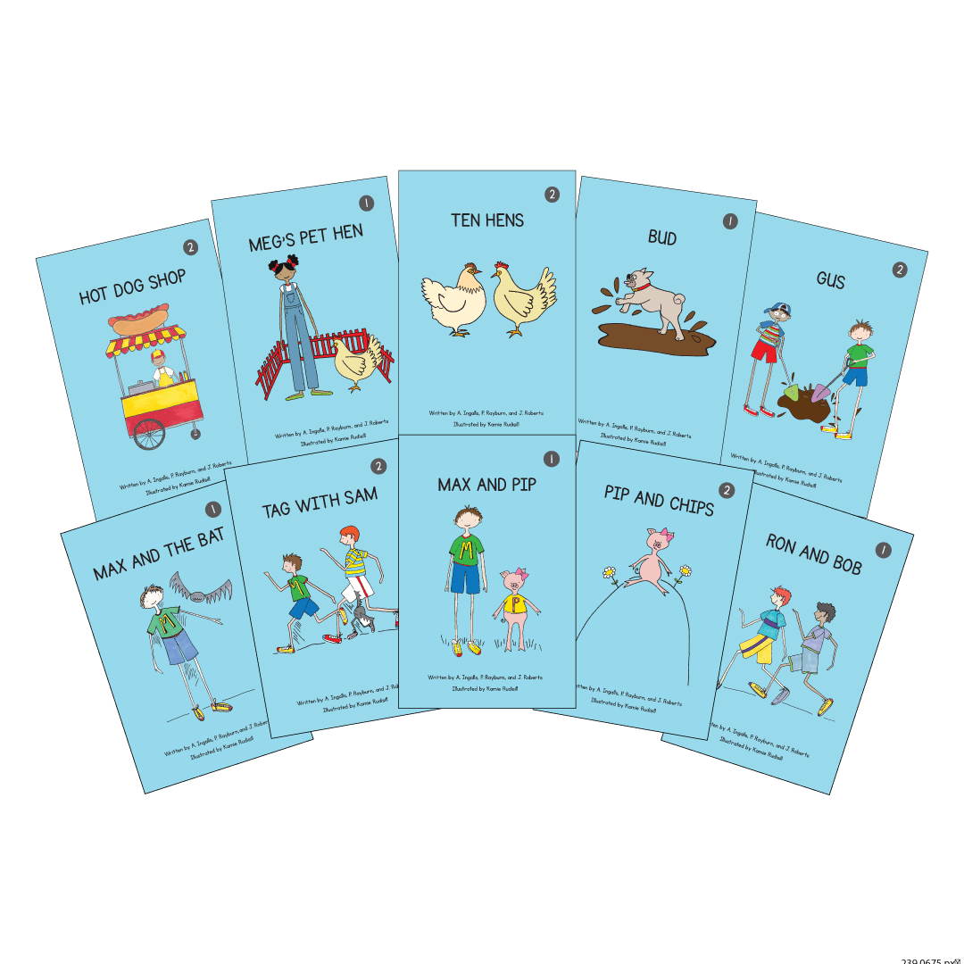 Decodable Readers Set 1 Short Vowels (Digital Download) Ready Reader Decodables