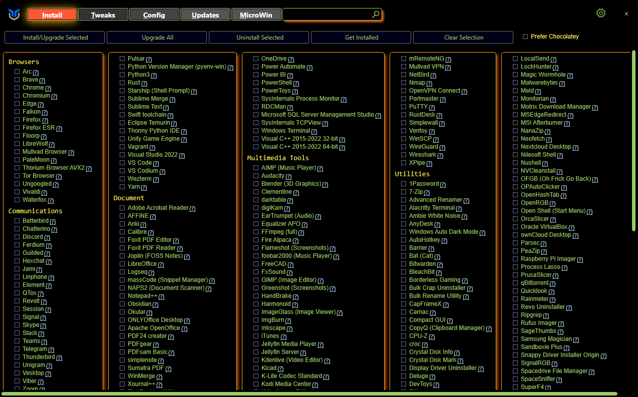 Automation Winutil Documentation - Modern Space Image - High Resolution