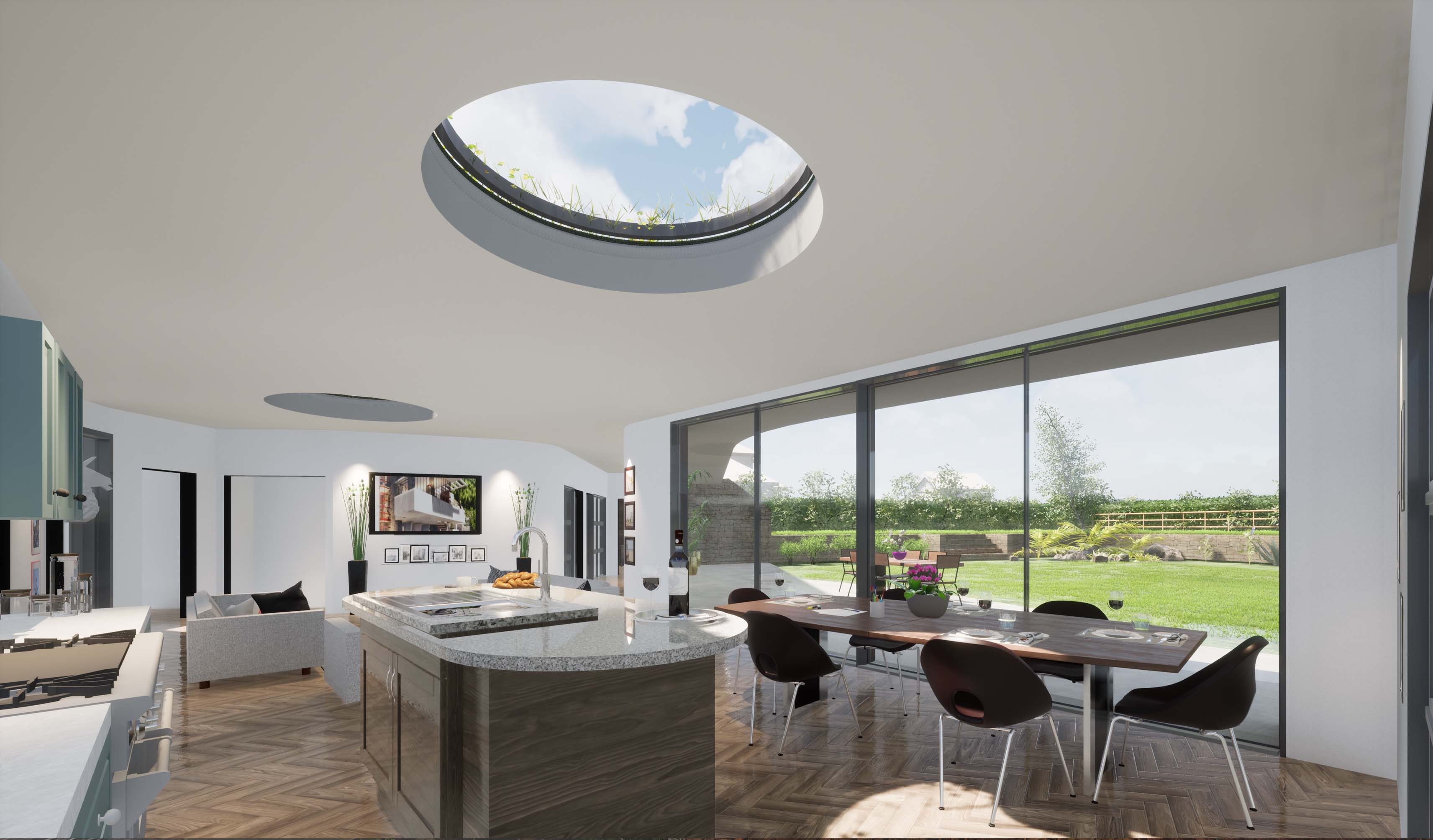 rendered-modern-kitchen