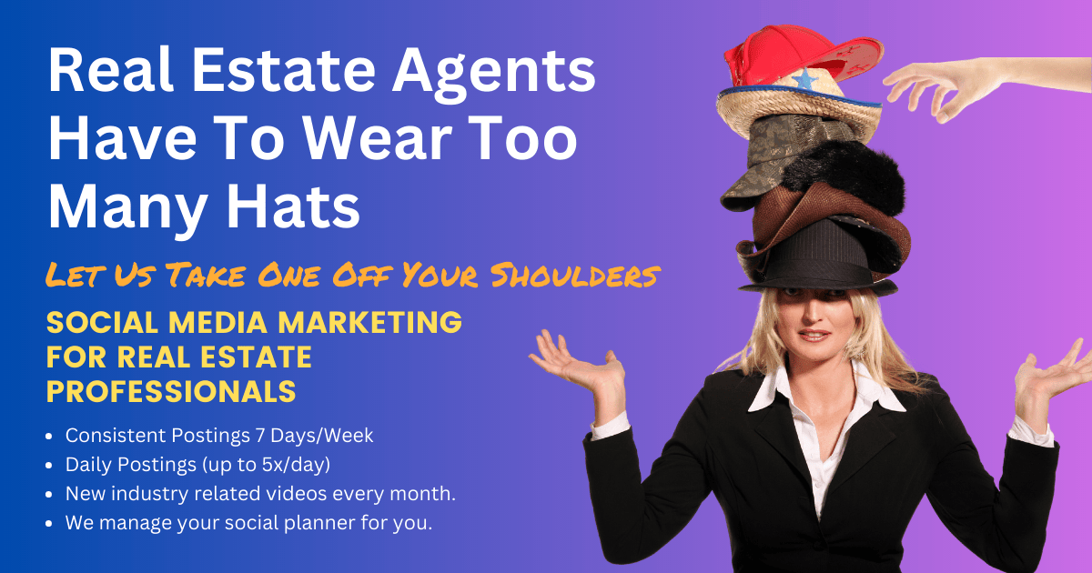 real estate agents wear too many hats
