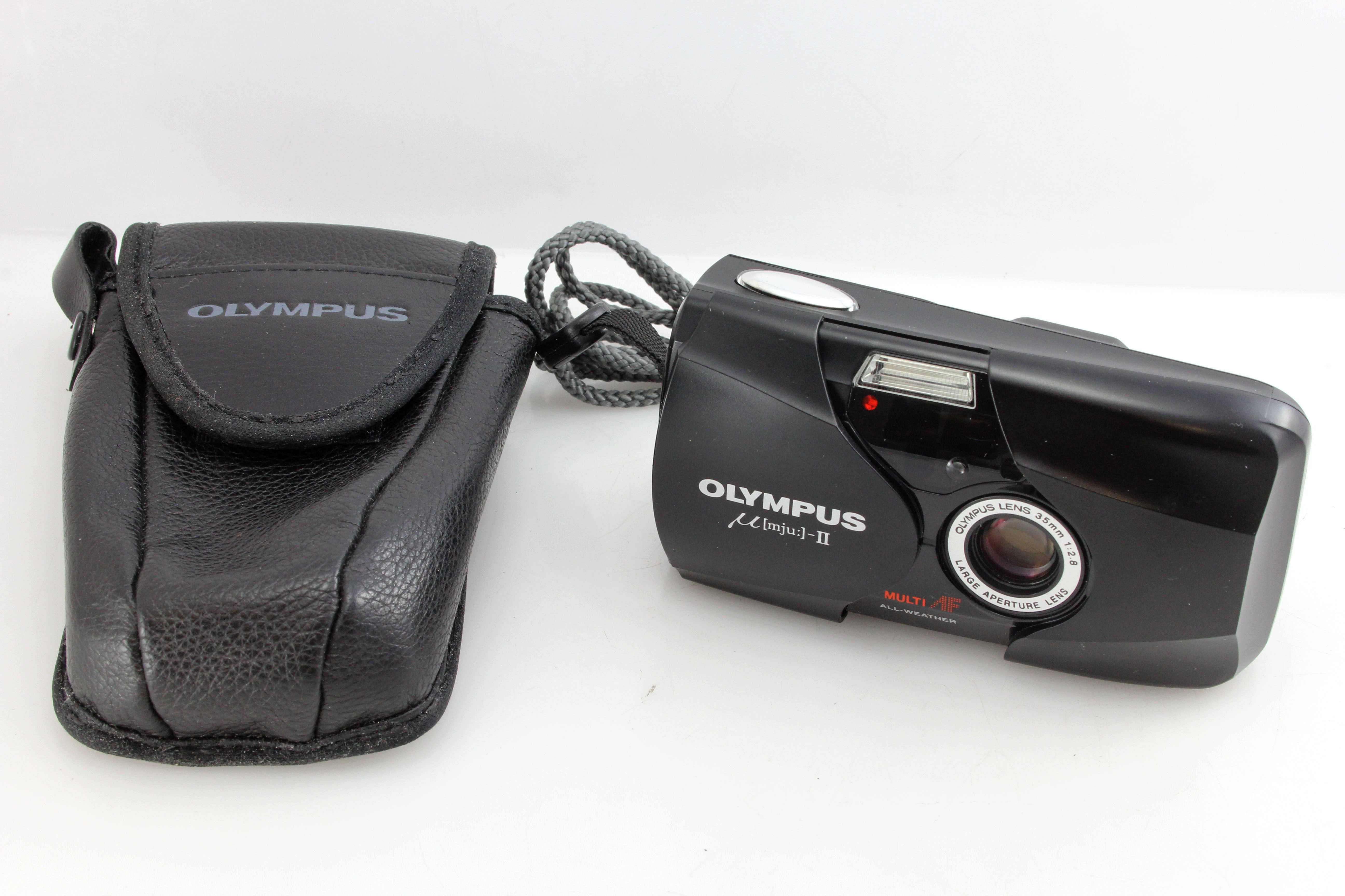Olympus MJU II – 35mm Compact Film Camera with 35mm f/2.8 Lens with ...