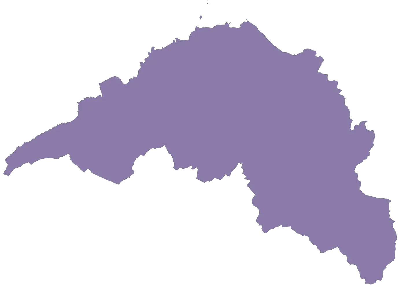 Midlothian outline