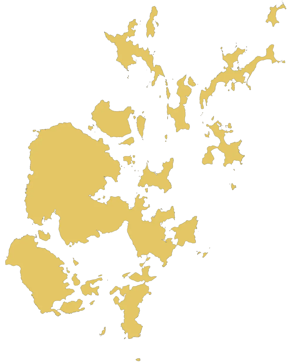 Orkney outline