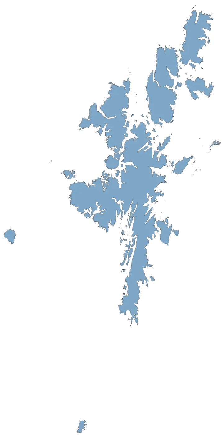 Shetland outline