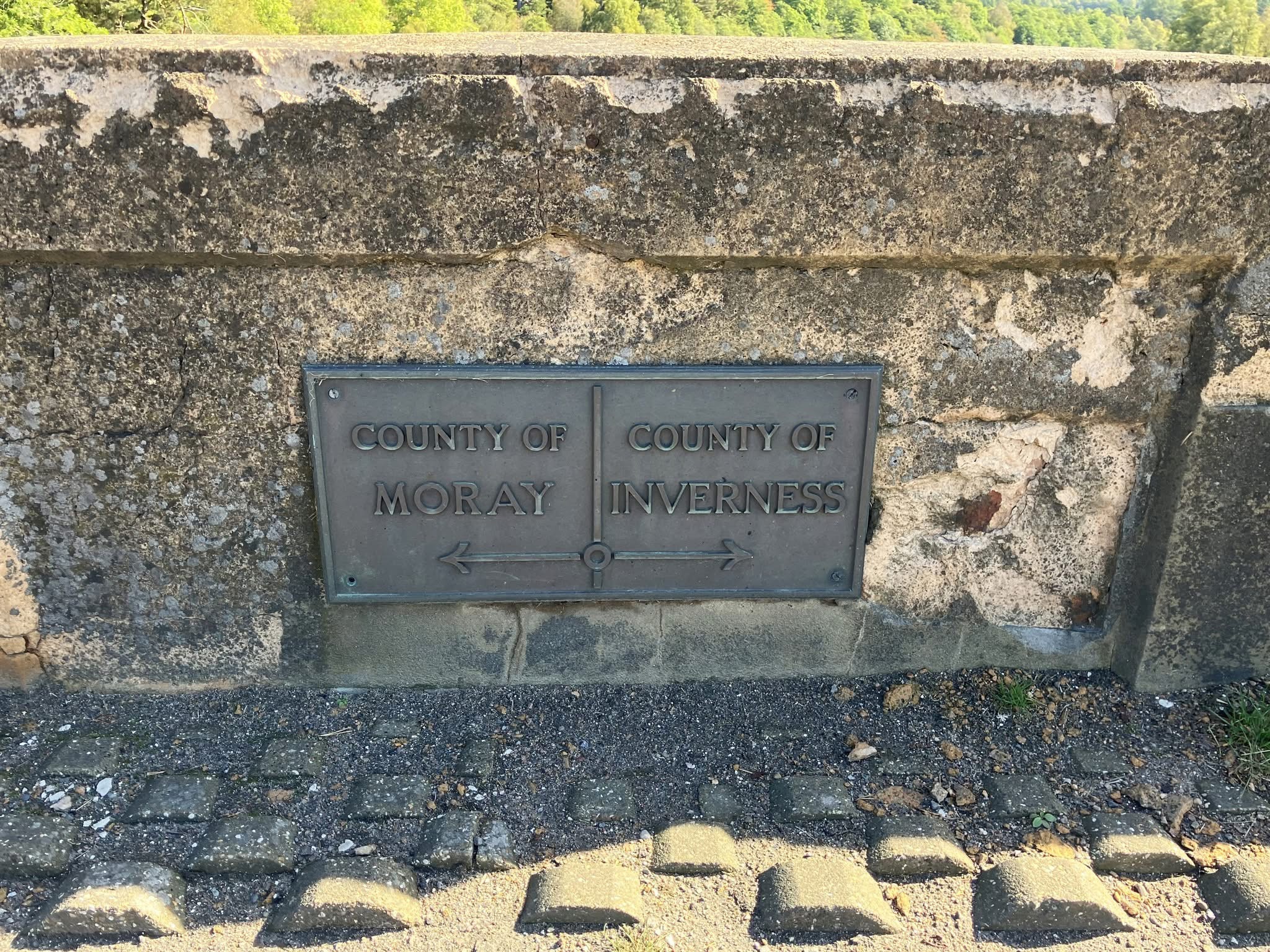 Westmorland and Lancashire boundary marker.