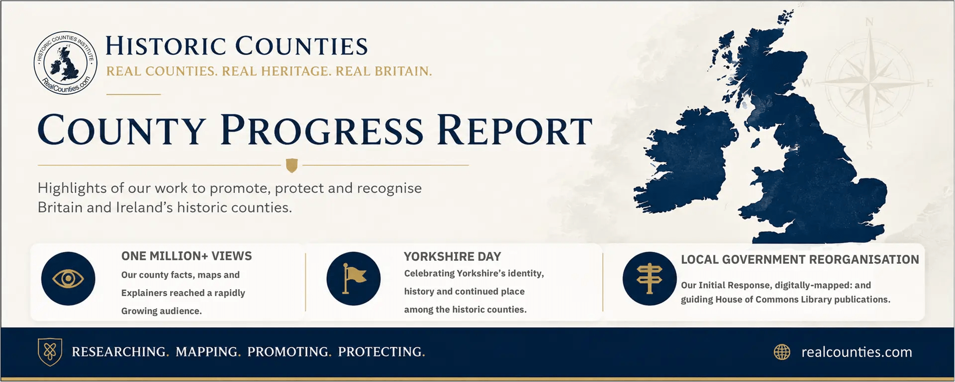 Latest County Progress Report Graphic.
