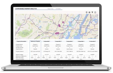 Comparative Market Analysis Spreadsheet - Real Estate Spreadsheets
