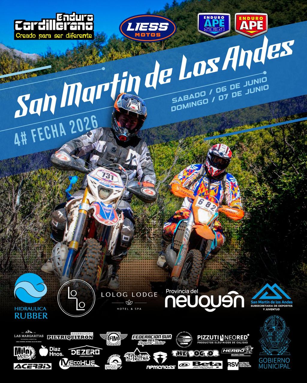 Enduro Patagónico llega este fin de semana con entrada libre y fondo solidario