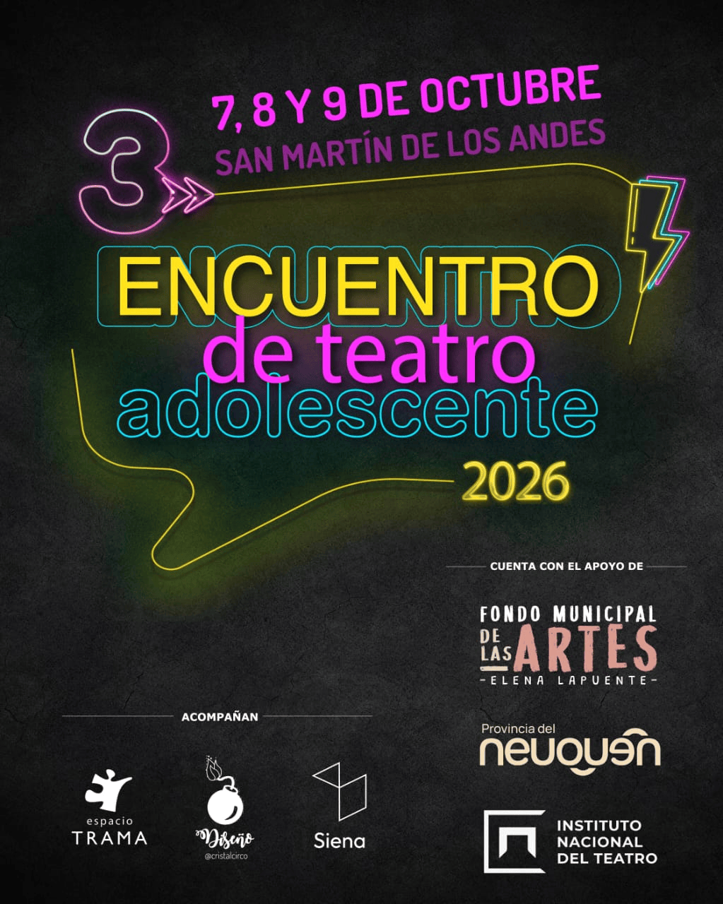 Imagen de la noticia "3° Encuentro de Teatro Adolescente en Espacio Trama" publicada por realidadsm.com